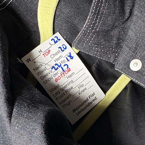 Bespoke 00’s Black Denim Jacket and Jeans with Contrast Stitching. C3 - Picture 10 of 11